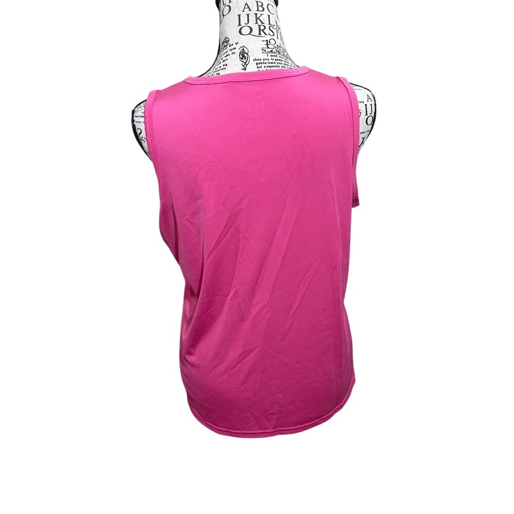Adidas Women's Vibrant Pink Tank‎ Top - Picture 3 of 8